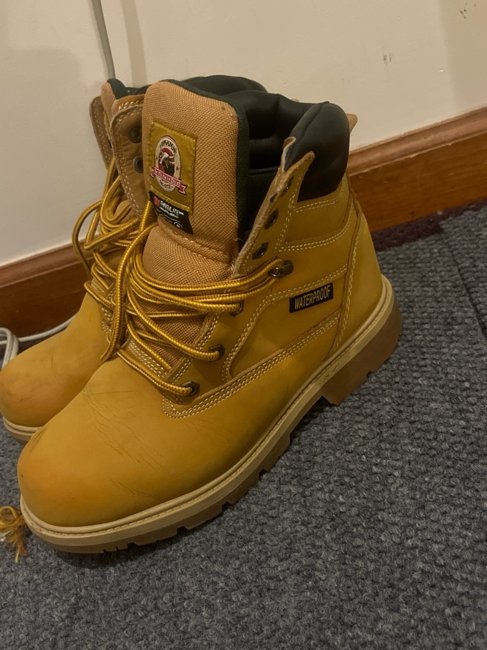 Brahma Men's Alpha Waterproof 6" work boots